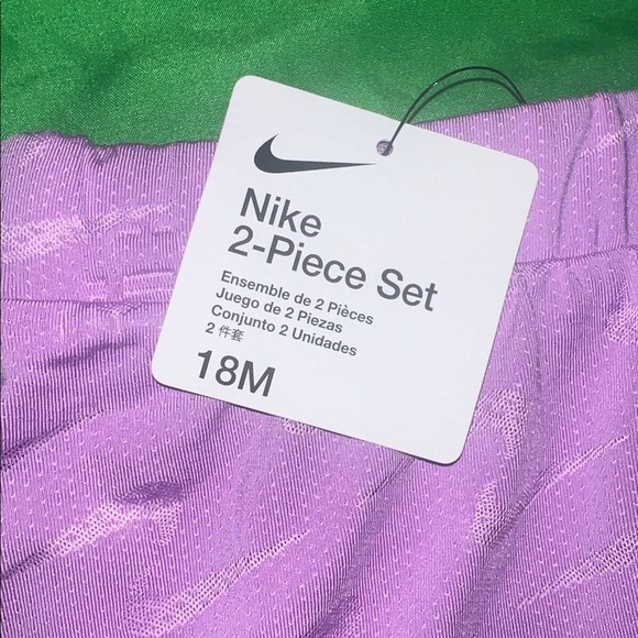 NWT Nike Lavender Toddler Tee and Skort Set size 18 Months - Picture 5 of 11